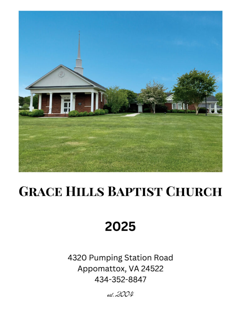 Church Directory for Grace Hills Baptist Church