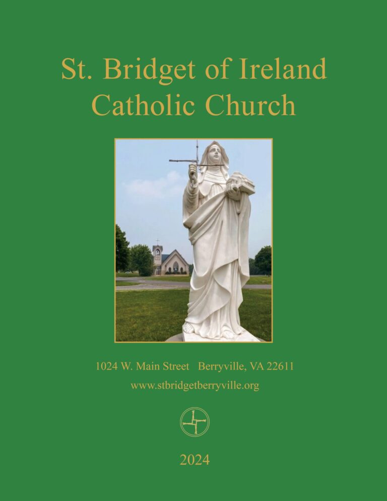 Church Directory for St Bridget of Ireland