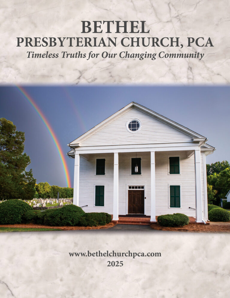 Church Directory for Bethel Presbyterian Church