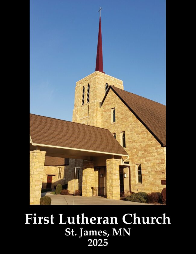COVER First Lutheran St James Church Directory for First Lutheran Church