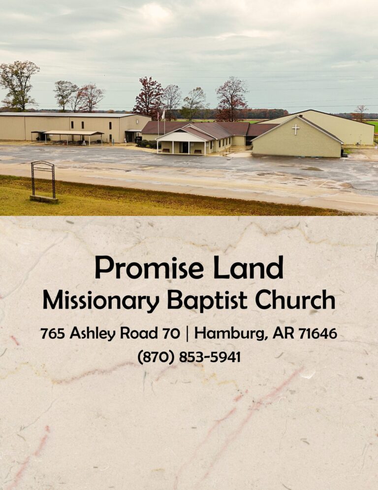 Church Directory for Promise Land Missionary Baptist