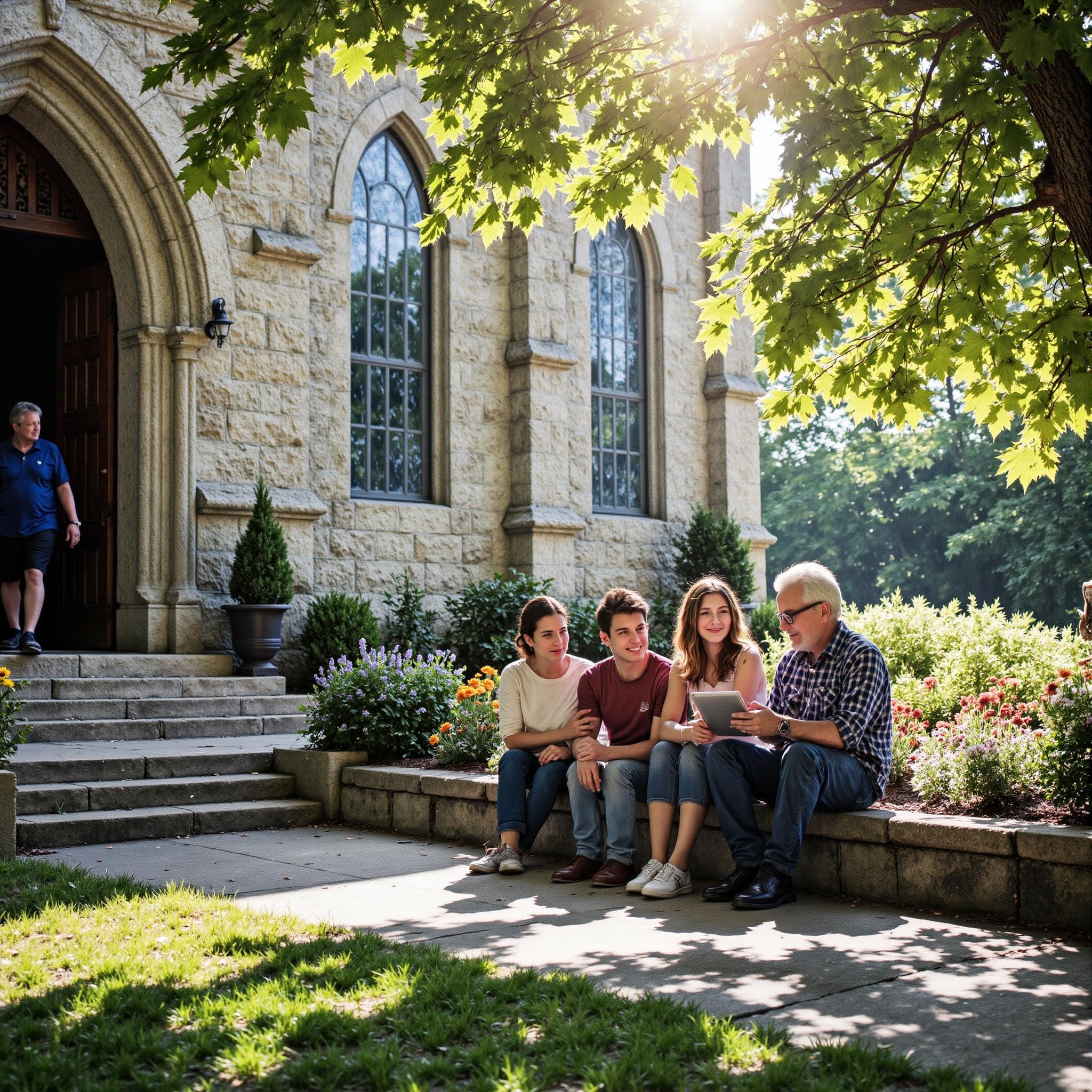 BLOG_000000153 Church directory implementation related to Safeguarding Church Members with Proactive Directory Systems in Times of Need in an outdoor setting