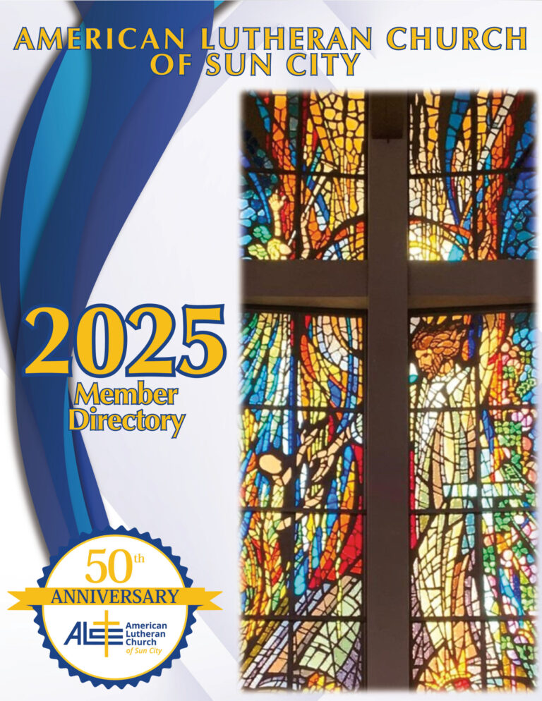 Church Directory for American Lutheran Chr-Sun City