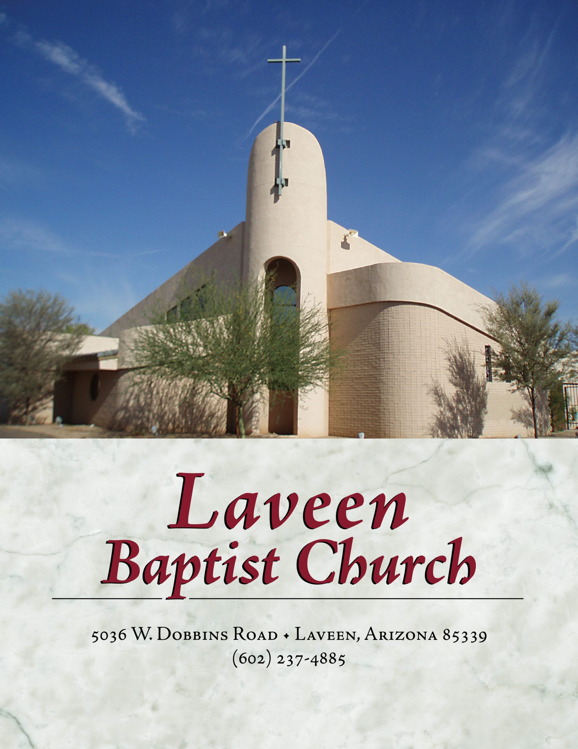 COVER Laveen Baptist Church Church Directory for Laveen Baptist Church