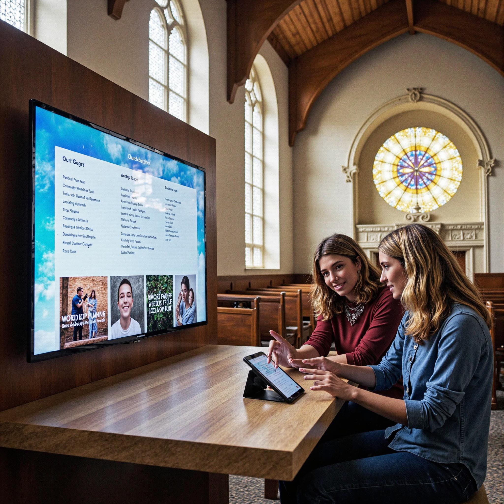 BLOG_000000239 Church directory implementation related to Unlocking Church Growth through Effective Worship Planning Tools in an indoor setting