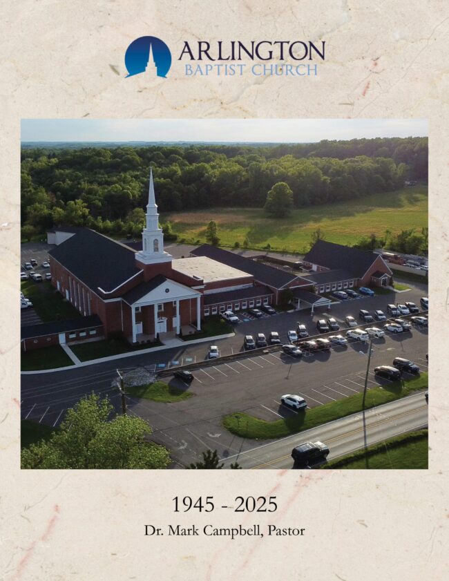 COVER Arlington Baptist Windsor Mill Church Directory for Arlington Baptist Church