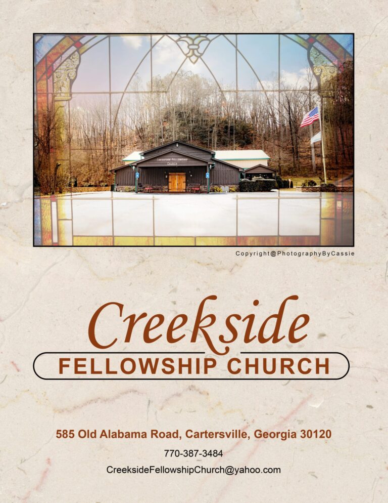 Church Directory for Creekside Fellowship Church