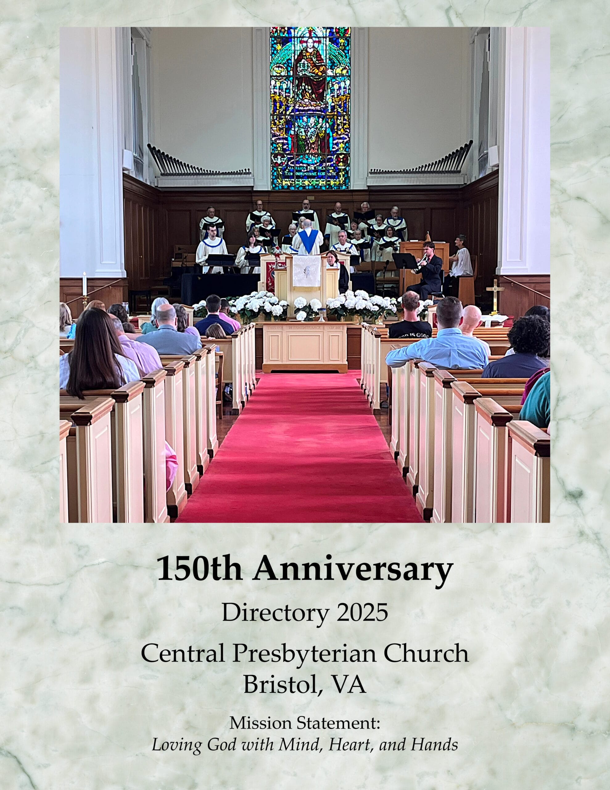 COVER Central Presbyterian Bristol Church Directory for Central Presbyterian Church