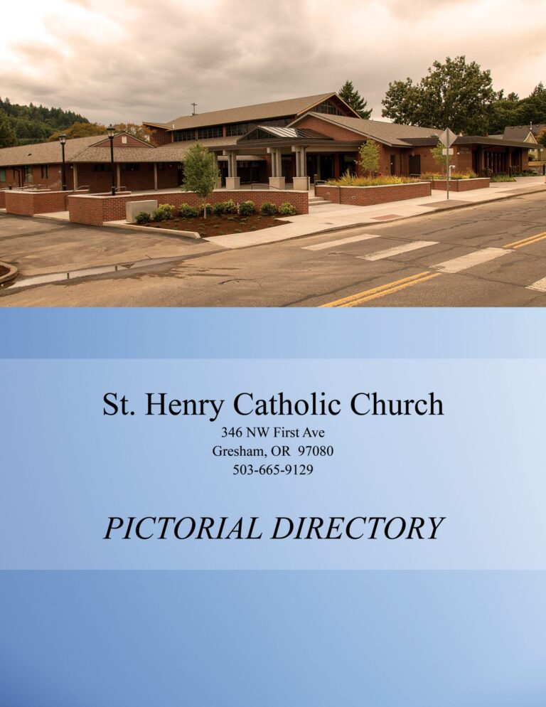 Church Directory for St Henry Catholic Church
