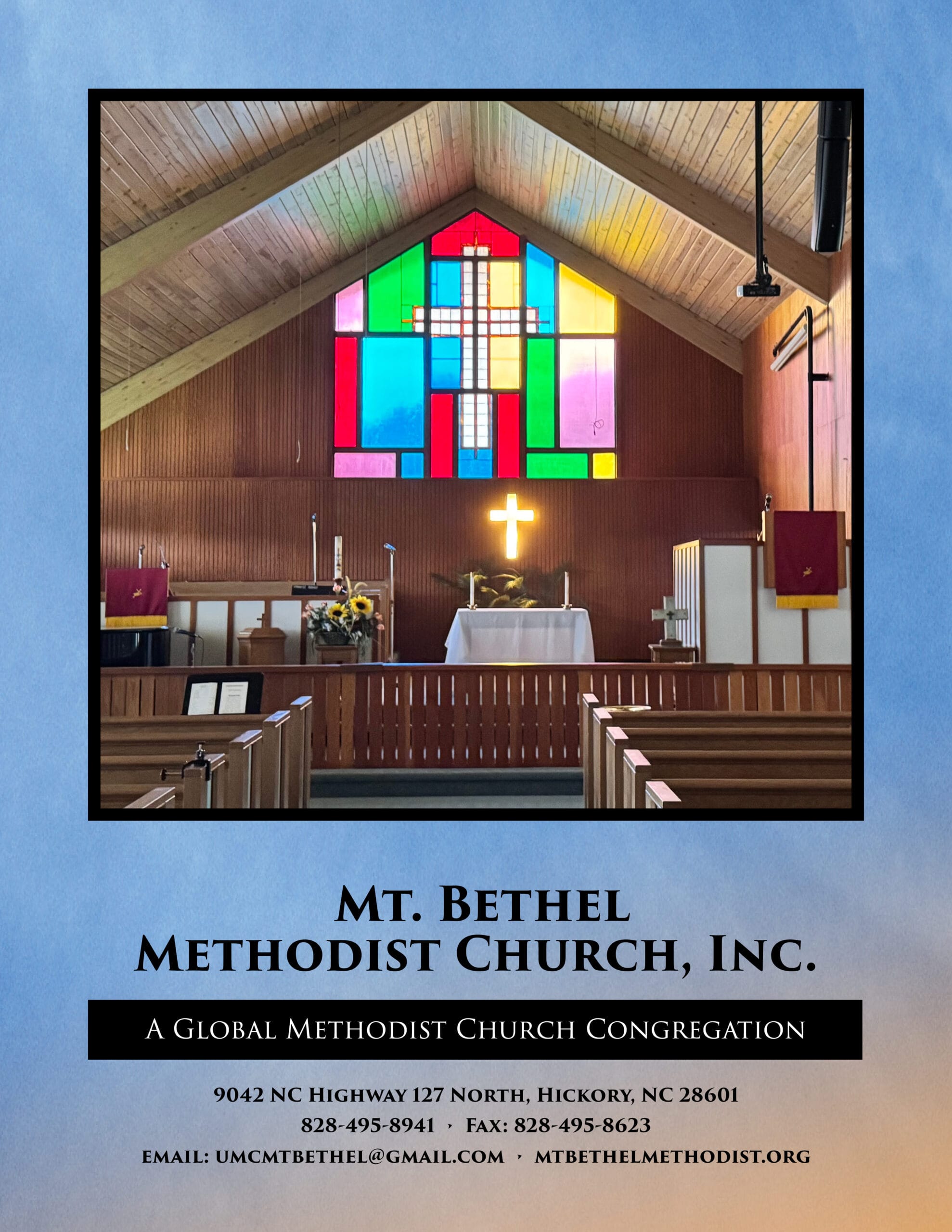 COVER Mount Bethel Hickory Church Directory for Mount Bethel Methodist Church
