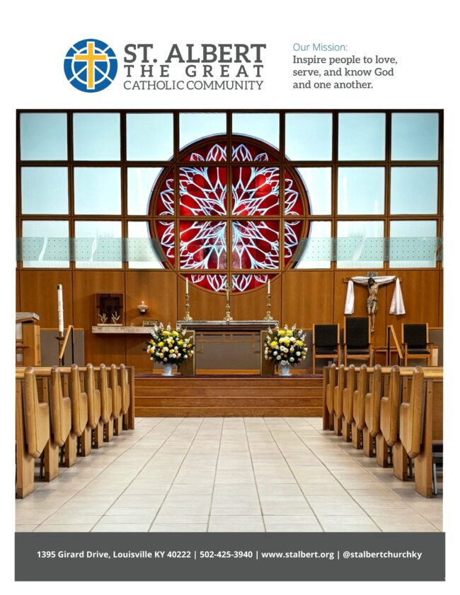 Church Directory for St Albert The Great Catholic