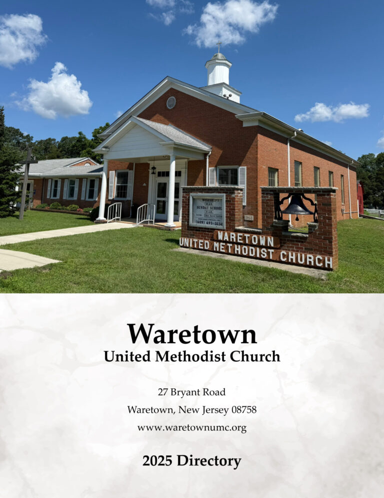 Church Directory for Waretown United Methodist Chr