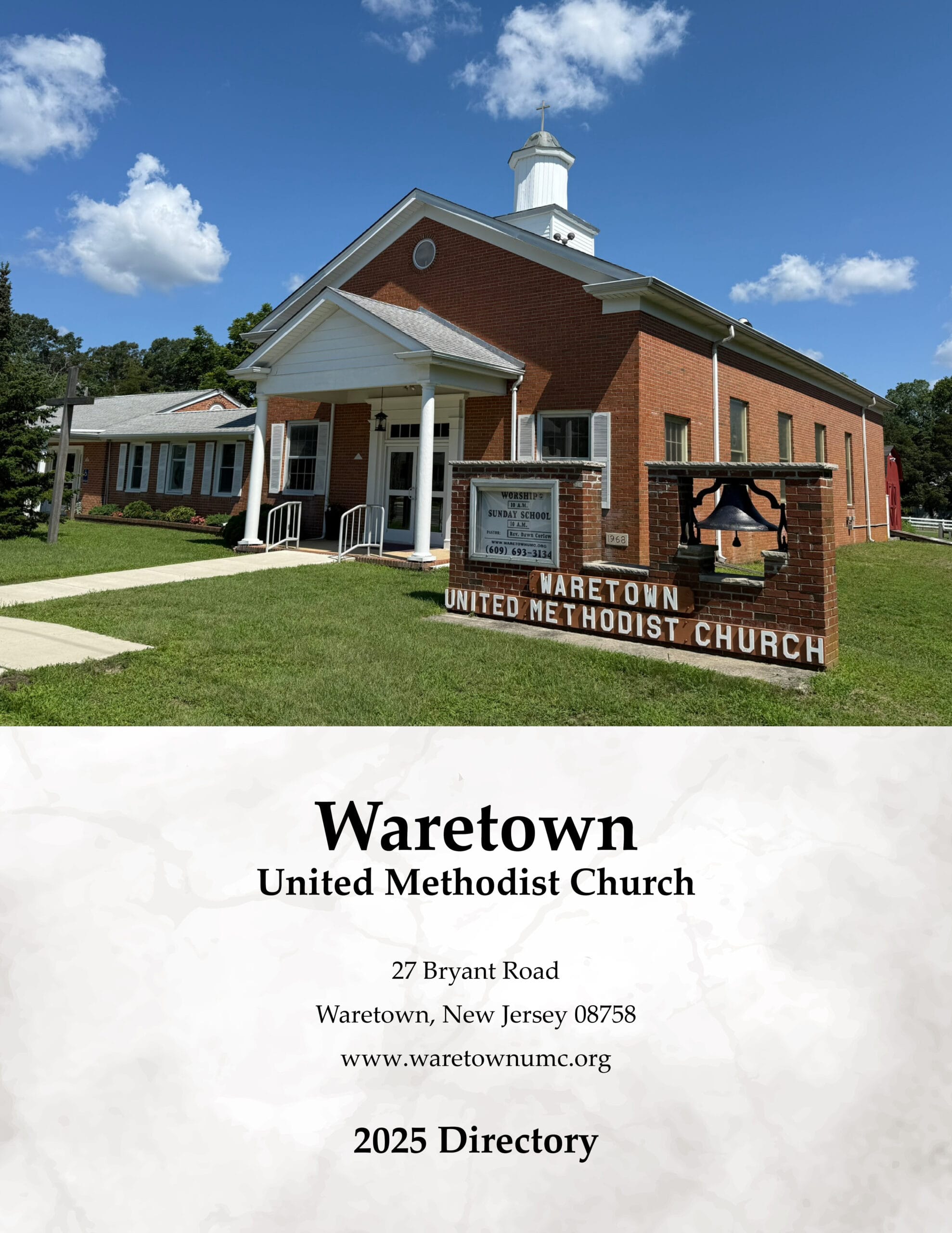 COVER Waretown UMC Church Directory for Waretown United Methodist Chr