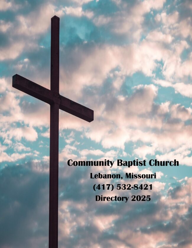 Church Directory for Community Baptist Church