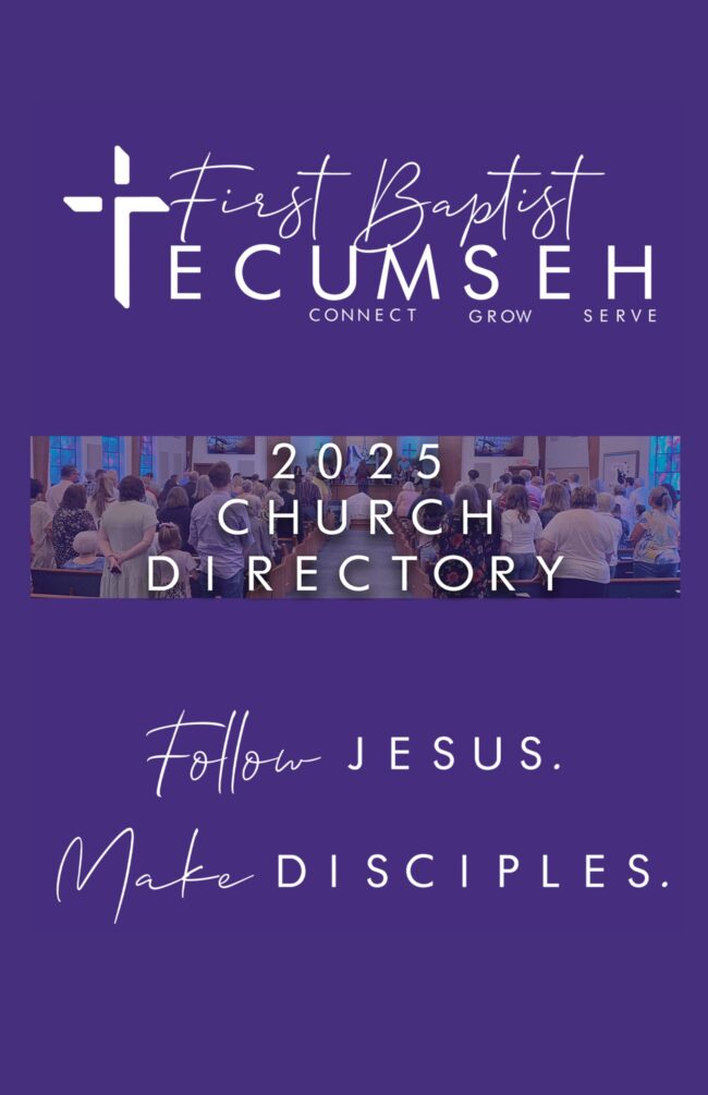 Church Directory for First Baptist Church