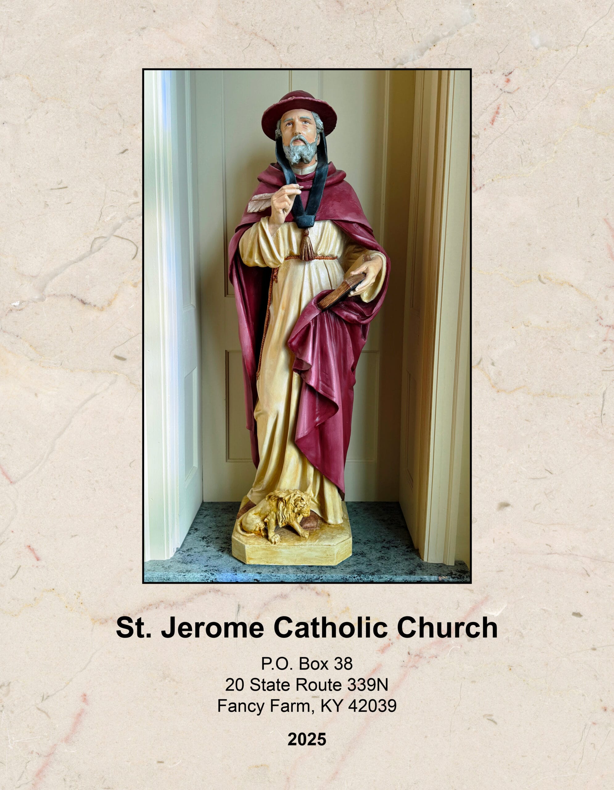 Church Directory for St Jerome Catholic Church