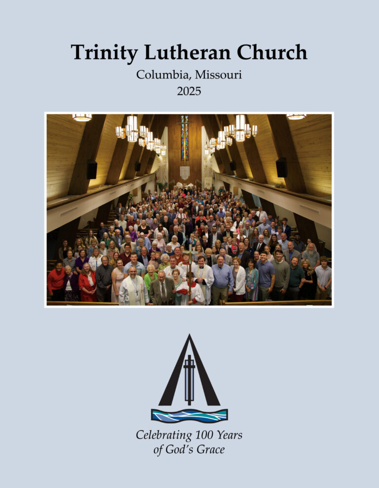 Church Directory for Trinity Lutheran Church