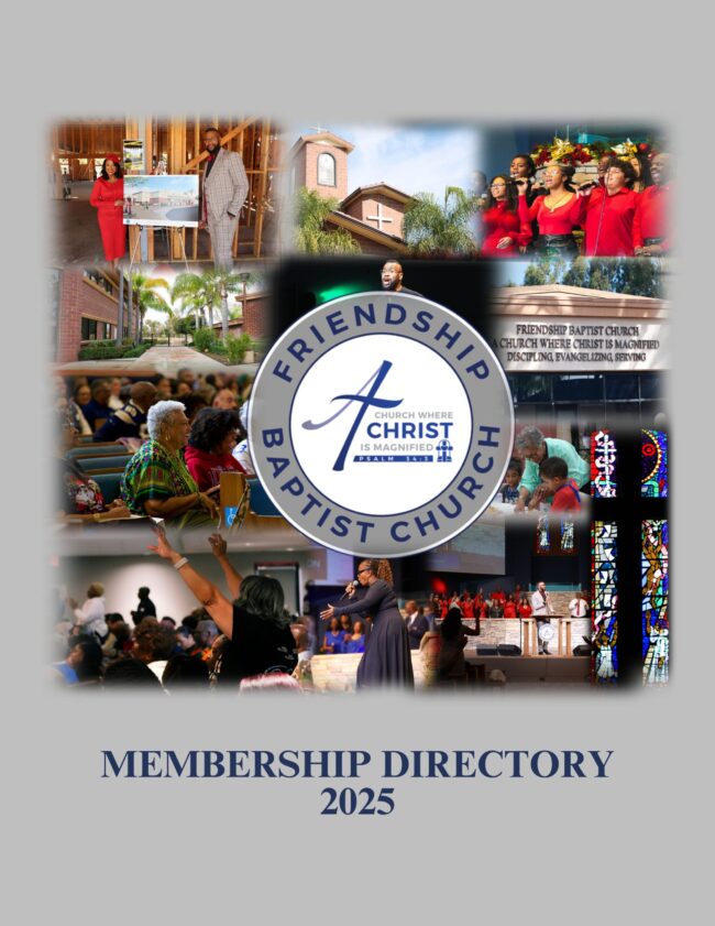 Church Directory for Friendship Baptist Church