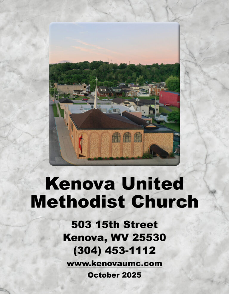 COVER Kenova UMC Church Directory for Kenova United Methodist Church