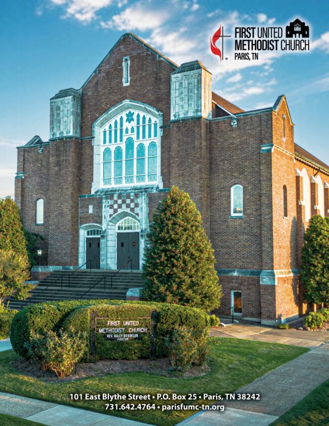 Church Directory for Paris First United Methodist Church