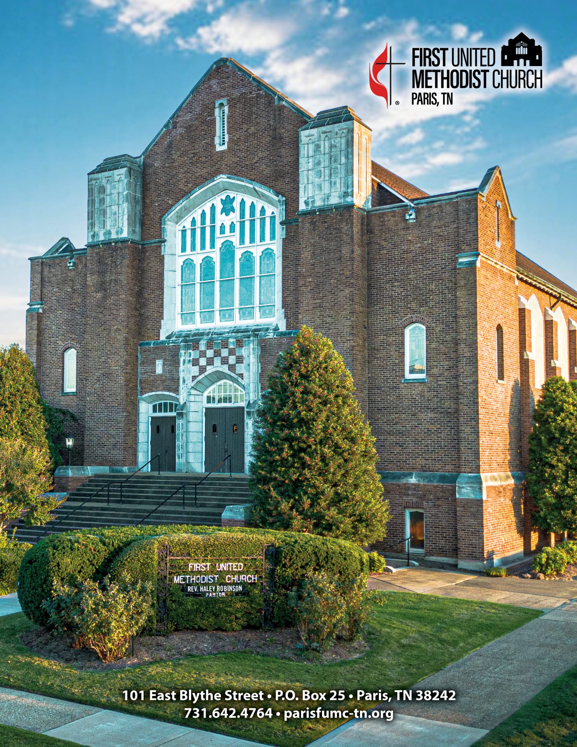 Church Directory for Paris First United Methodist Church