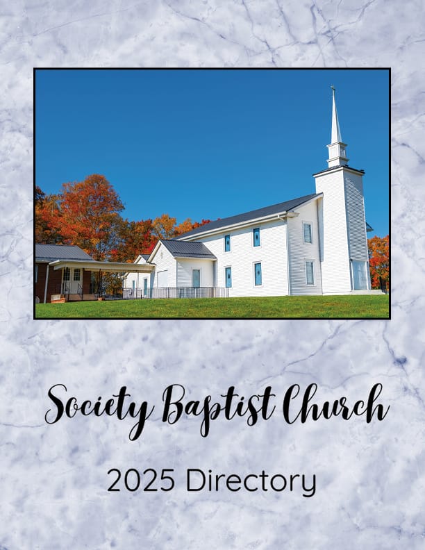 Church Directory for Society Baptist Church