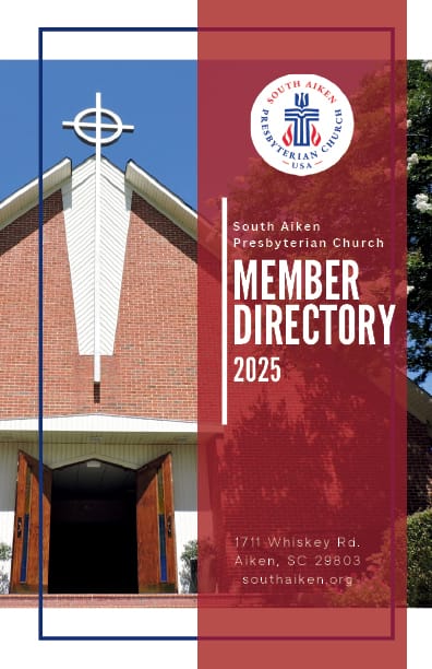 Church Directory for South Aiken Presbyterian Church