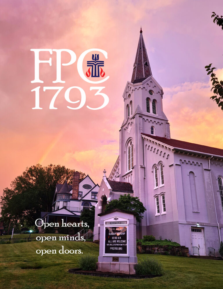 COVER First Presbyterian Washington Church Directory for First Presbyterian Church 1793