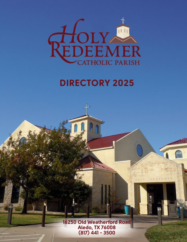 Church Directory for Holy Redeemer Catholic