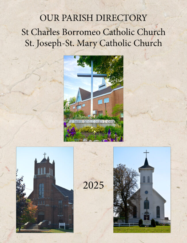 Church Directory for St Charles, St Joseph, St Mary Catholic Church