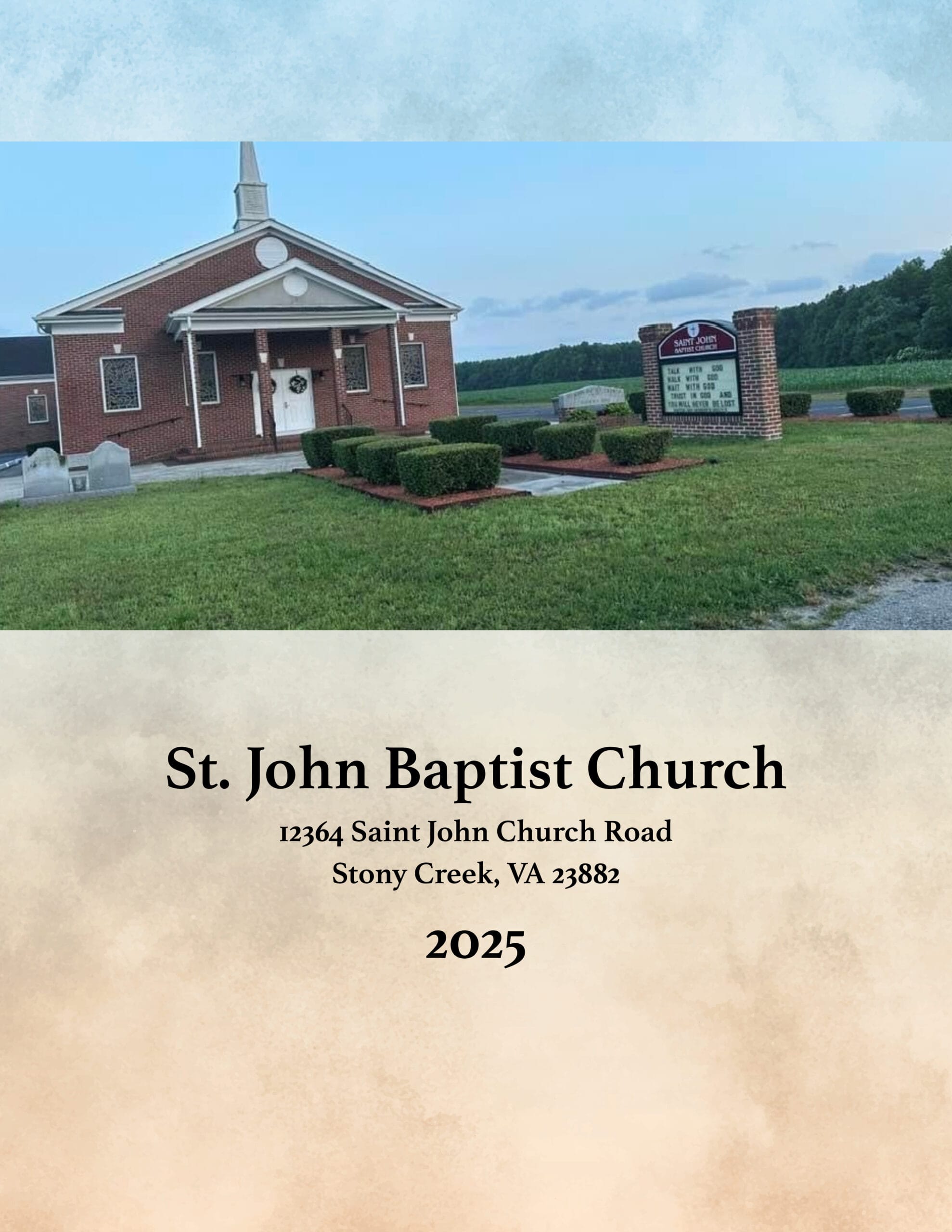 Church Directory for St John Baptist Church