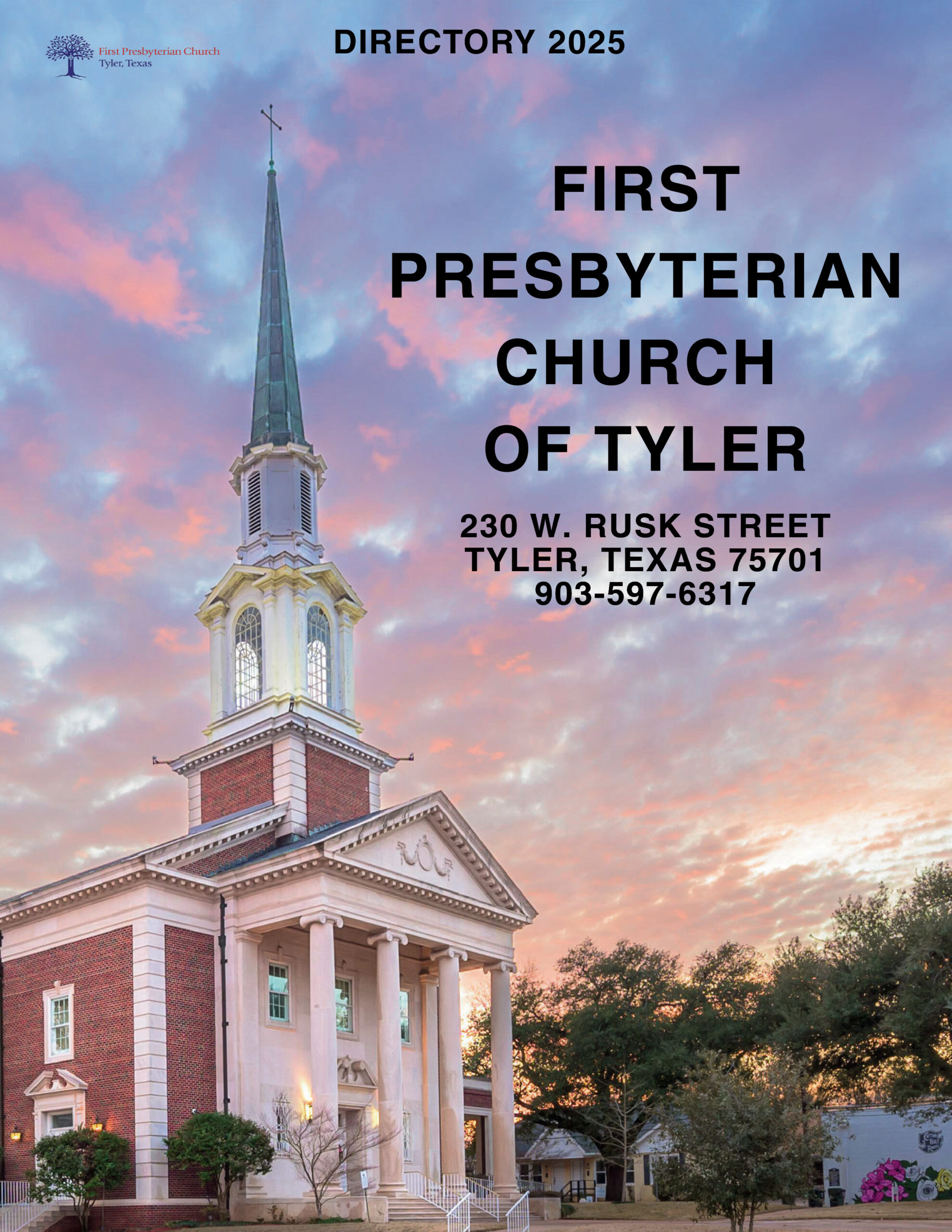 Church Directory for First Presbyterian Church