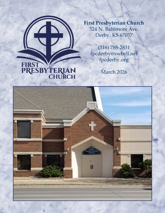 COVER Derby Presby Church Directory for Derby Presbyterian Church