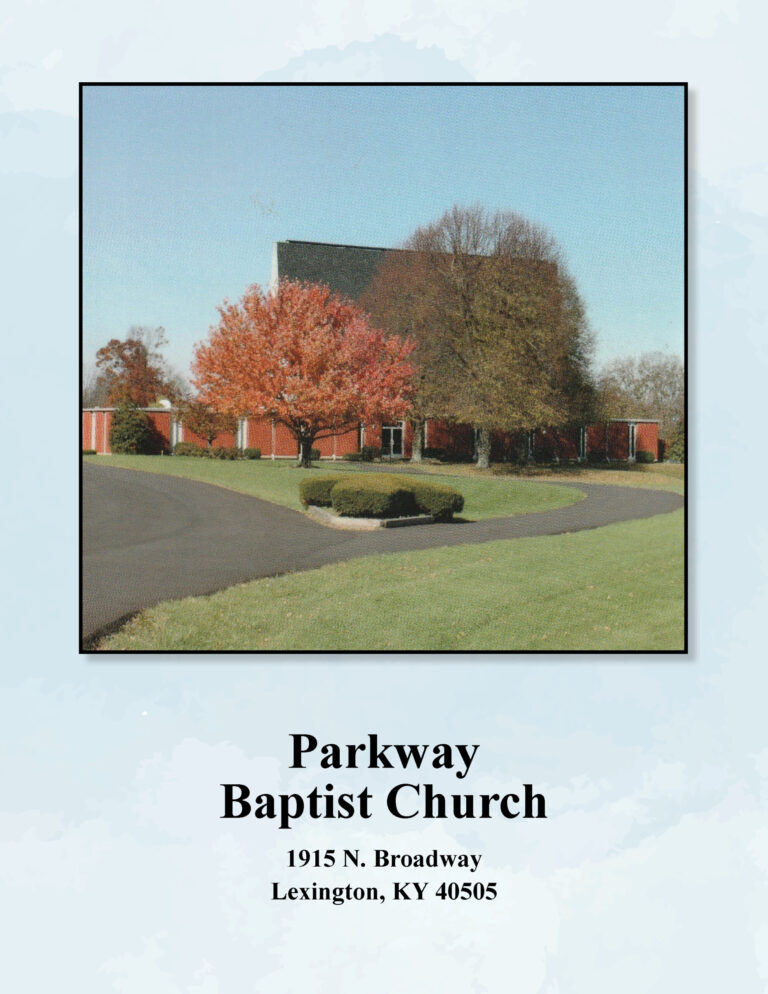 Church Directory for Parkway Baptist Church