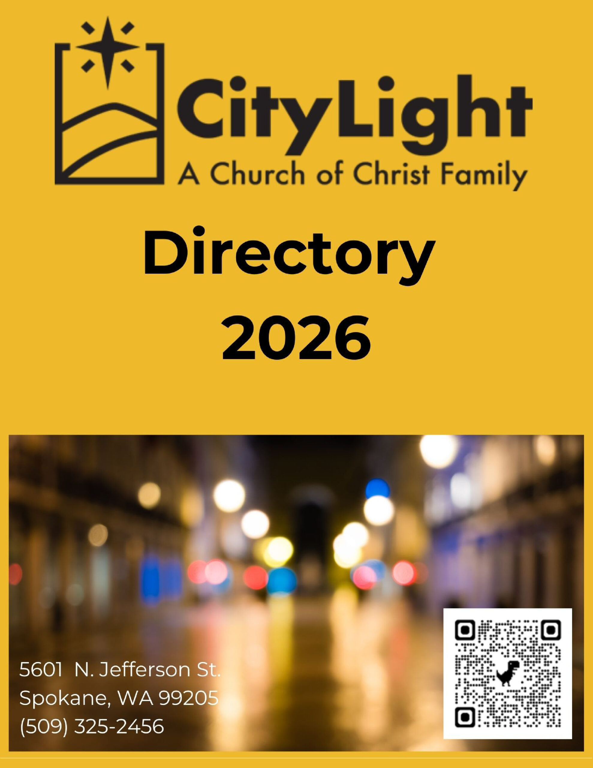 COVER CityLight Spokane Church Directory for CityLight Church