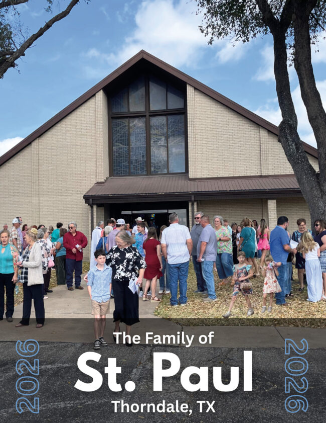 COVER St Paul Thorndale Church Directory for St Paul Lutheran Church