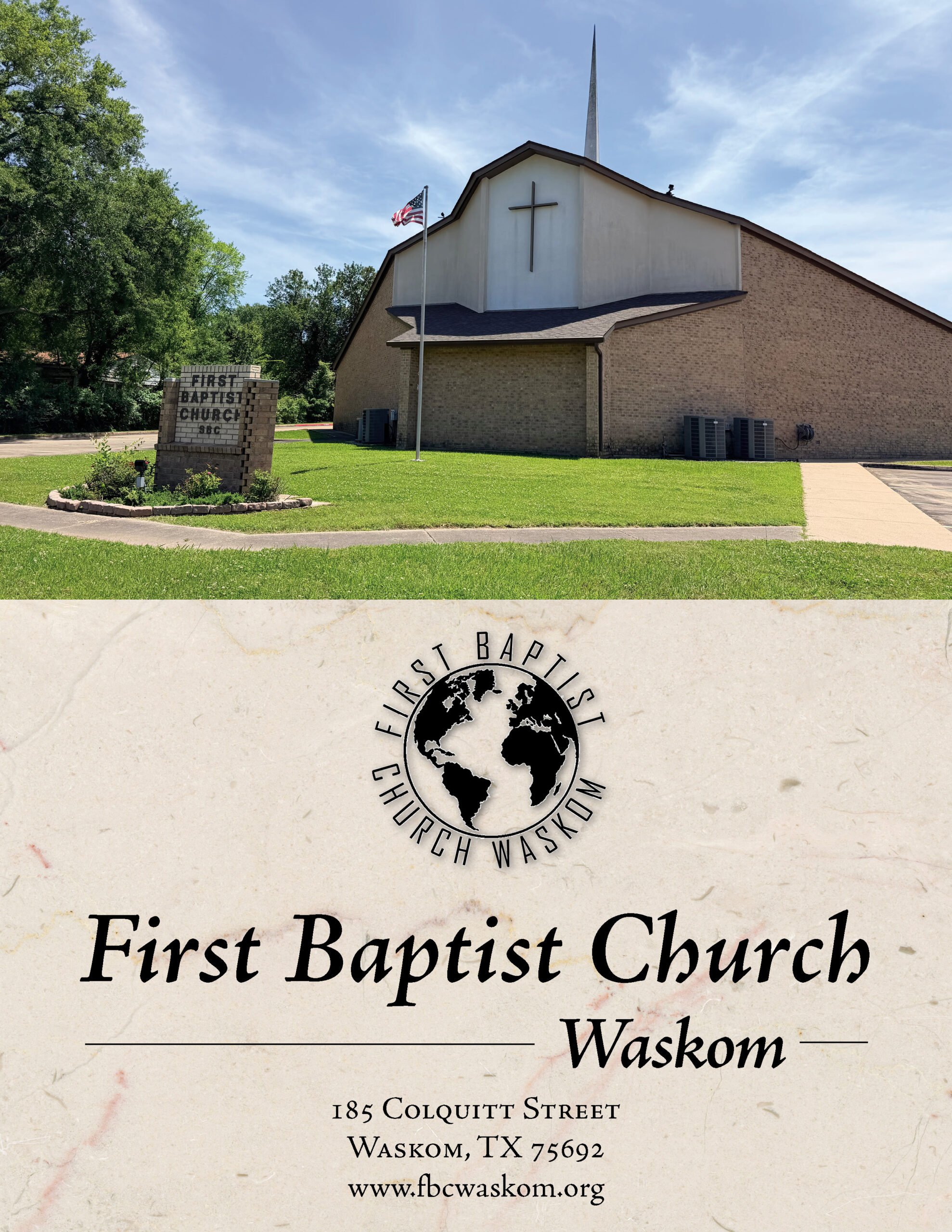 Church Directory for First Baptist Church