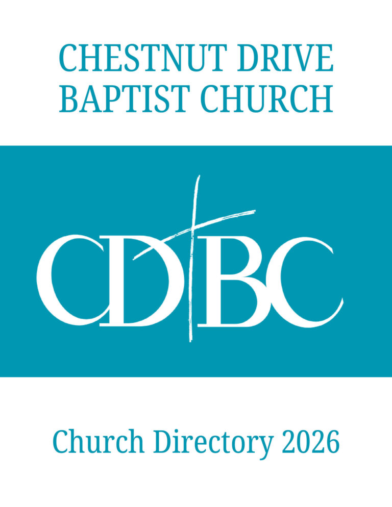 Church Directory for Chestnut Drive Baptist Church