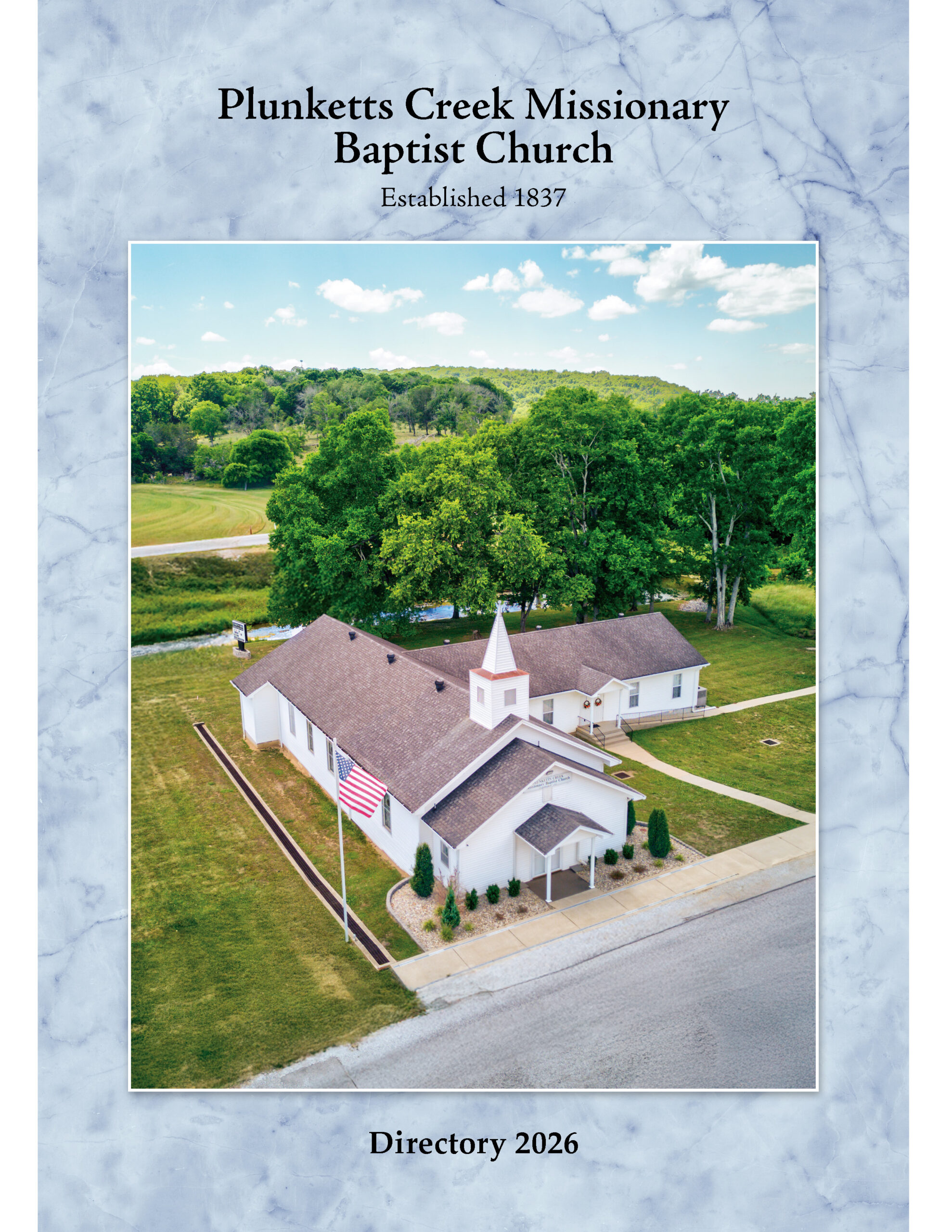 COVER Plunketts Creek MBC Church Directory for Plunketts Creek Missionary Baptist