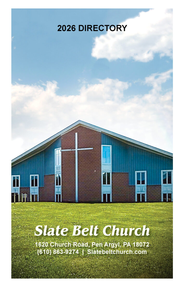 Church Directory for Slate Belt Baptist Church