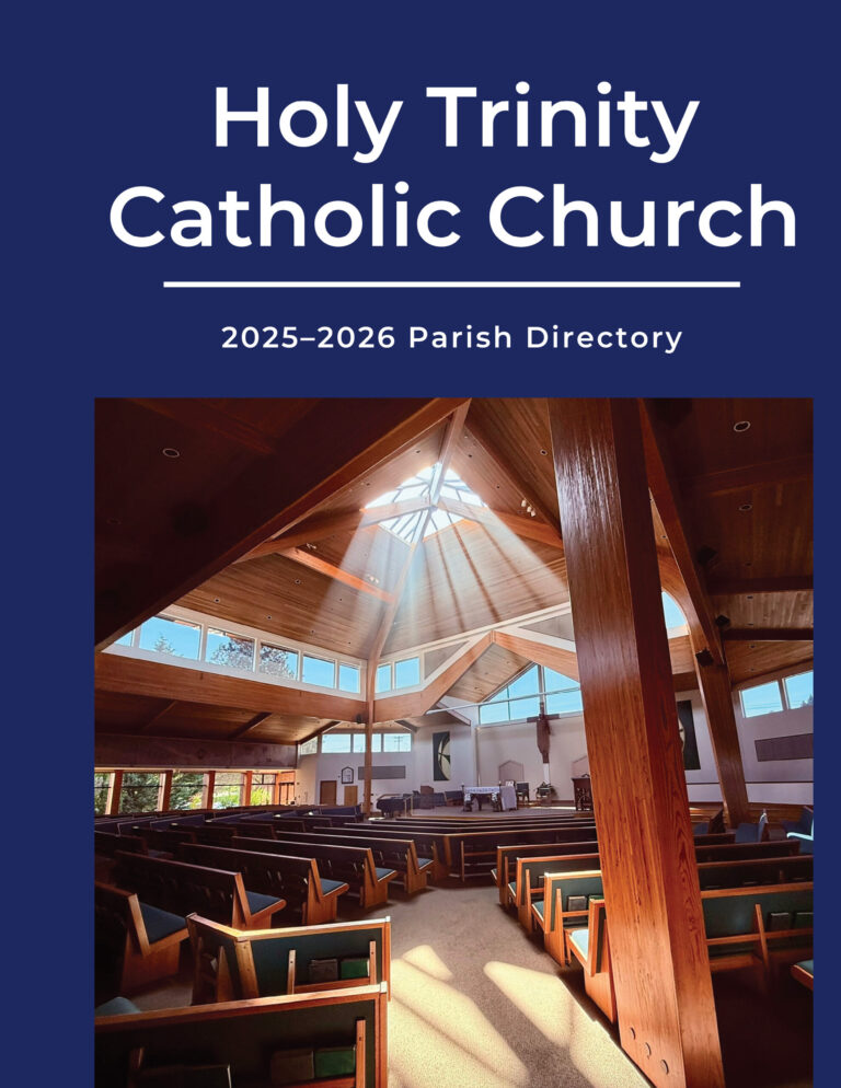 COVER Holy Trinity Beaverton Church Directory for Holy Trinity Catholic Church