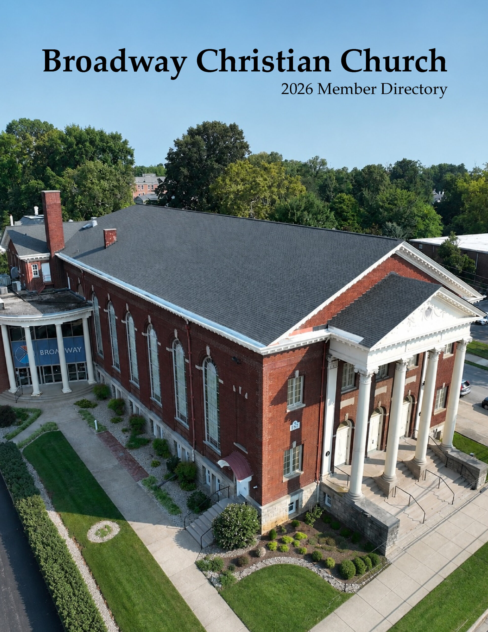COVER Broadway Christian Lexington Church Directory for Broadway Christian Church